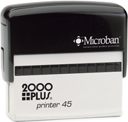 Printer 45 Stamp 1in. x 3-1/4in.